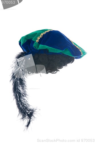 Image of The cap of black Pete- a dutch tradition