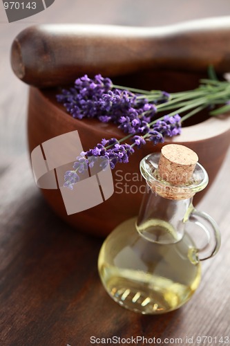 Image of lavender massage oil