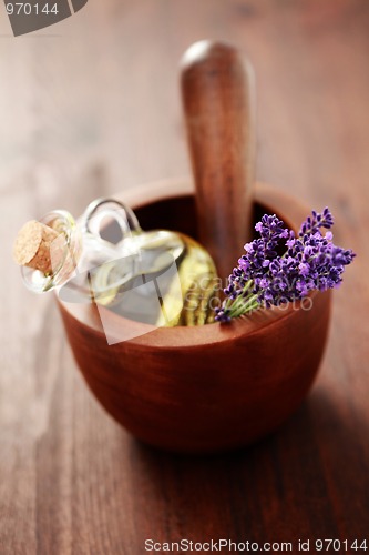 Image of lavender massage oil