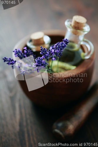 Image of lavender massage oil