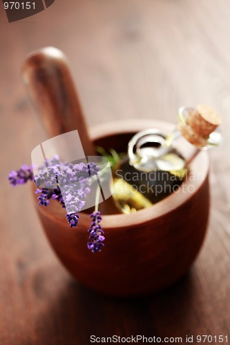 Image of lavender massage oil