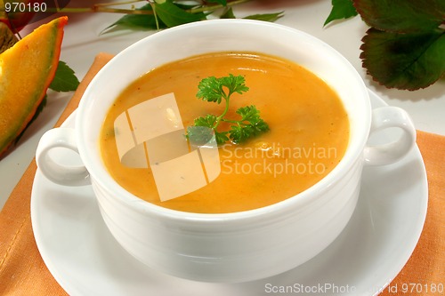 Image of Pumpkin cream soup