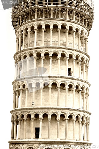 Image of Leaning tower in Pisa, Tuscany, Italy
