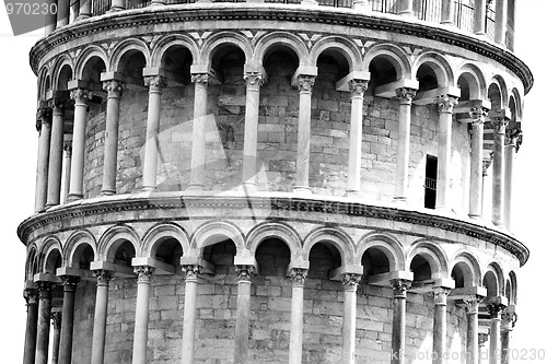 Image of Leaning tower in Pisa, Tuscany, Italy