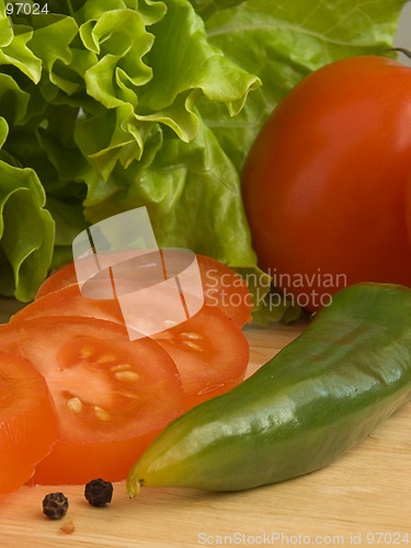 Image of Salad ingredients VI
