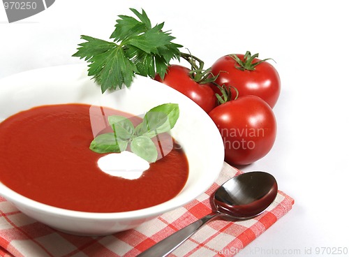 Image of tomato soup