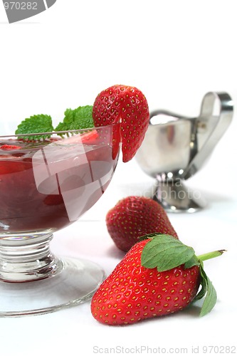 Image of Red berry compote