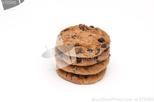 Image of cookies isolated on white background