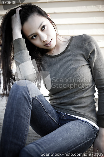 Image of Beautiful asian girl