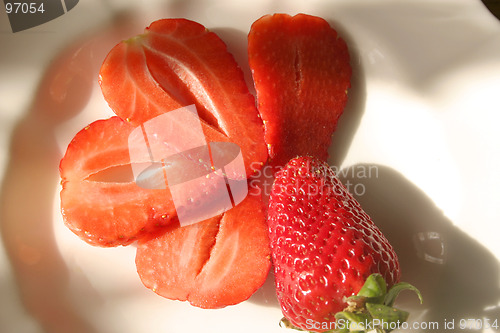 Image of strawberry desert