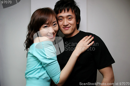 Image of Asian couple portrait