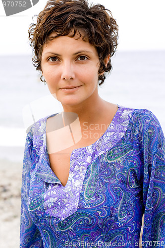 Image of woman in blue