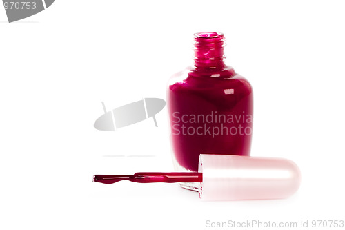 Image of opened nail polish