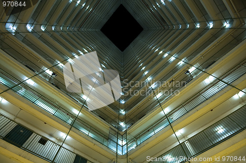 Image of Hong Kong public housing apartment block 