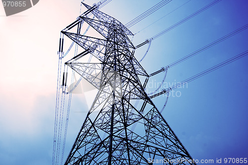 Image of Electricity pylons