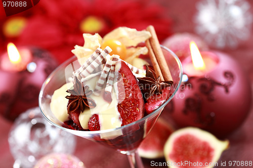 Image of Christmas dessert