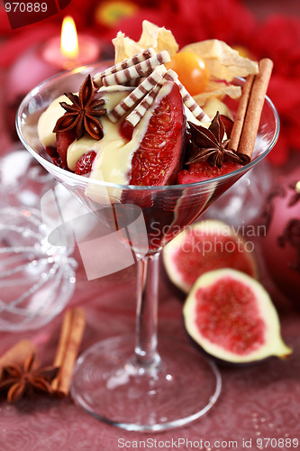 Image of Christmas dessert