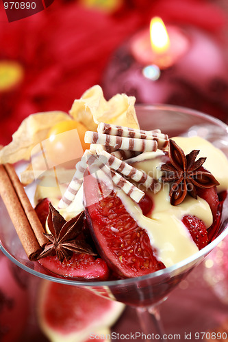 Image of Christmas dessert