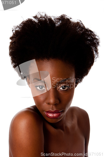 Image of African beauty face