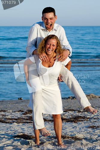 Image of Fun on beach