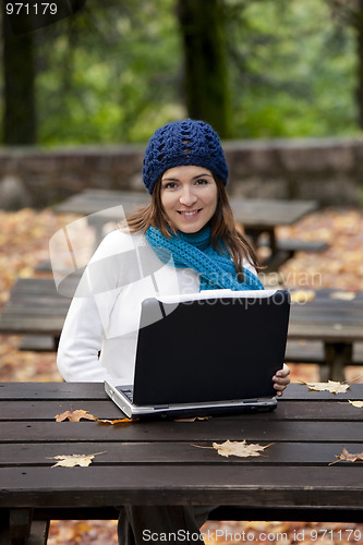 Image of Working in the park