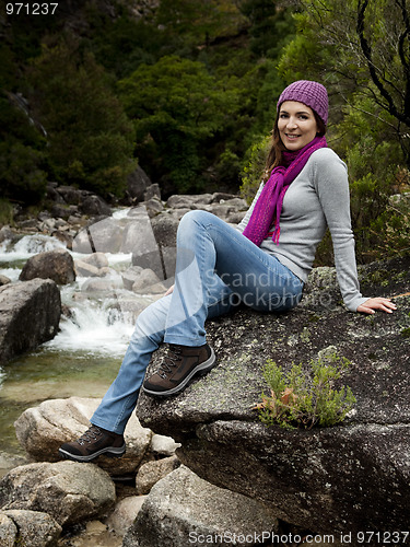 Image of Woman in nature