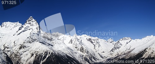 Image of Panorama Caucasus Mountains