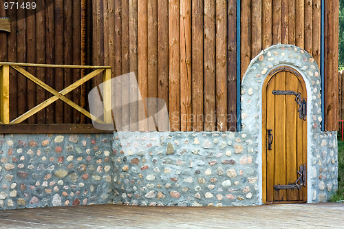 Image of Wooden buildings