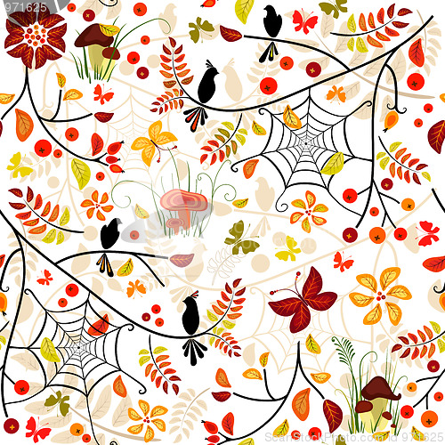 Image of Autumn seamless pattern