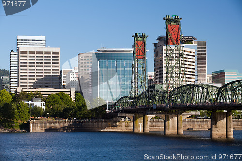 Image of Portland Oregon Skyline