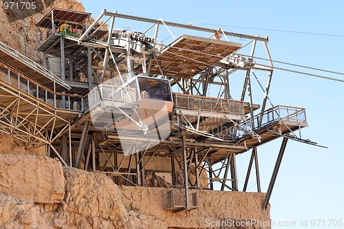 Image of Aerial tramway or cable car at the station