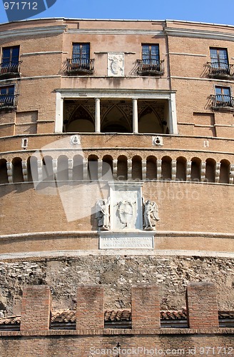 Image of Castel Sant' Angelo in Rome, Italy 