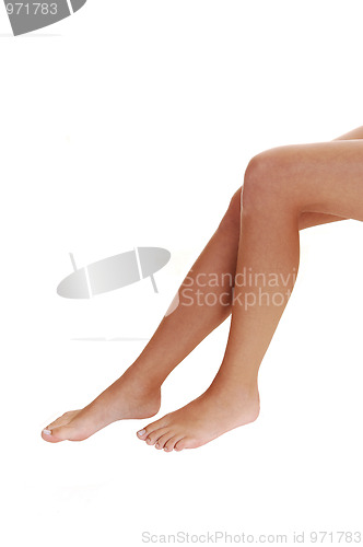 Image of The legs of a girl.