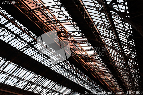 Image of Roof of railway station