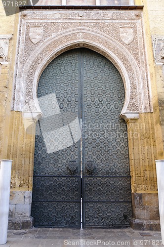 Image of Entrance of the Mezquita in Cordoba, Spain