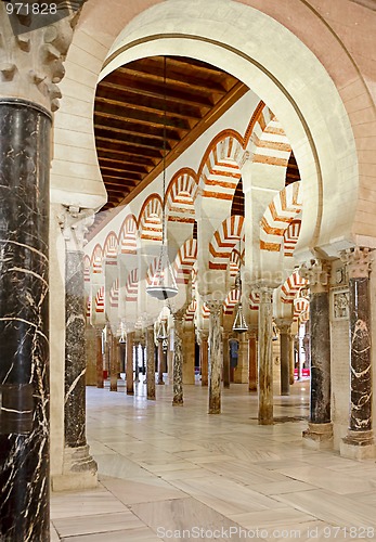Image of Inside the Mezquita of Cordoba, Spain