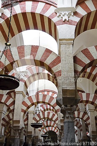 Image of Inside the Mezquita of Cordoba, Spain