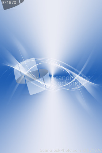 Image of Modern abstract background of blue 