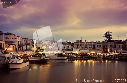 Image of Nightfall on Rethymnon