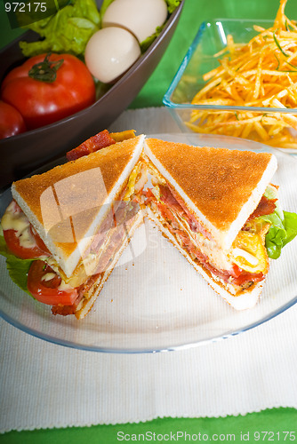 Image of club sandwich