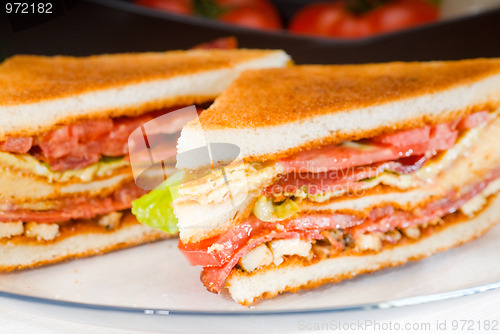 Image of club sandwich
