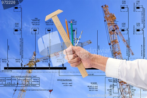 Image of new energy technology new energy technology in construction