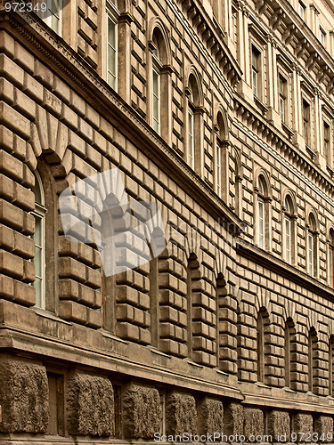 Image of Fragment of wall with windows