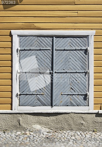 Image of Wooden Home Window