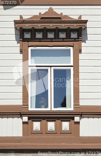 Image of Wooden Home Window
