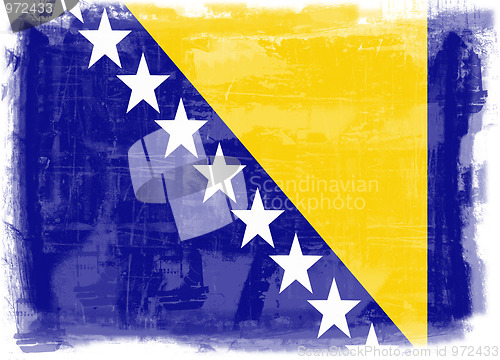 Image of Flag of Bosnia and Herzegovina