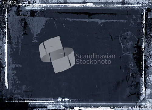 Image of Grunge border and background