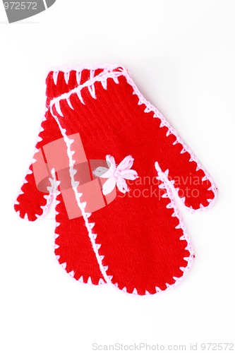 Image of red gloves