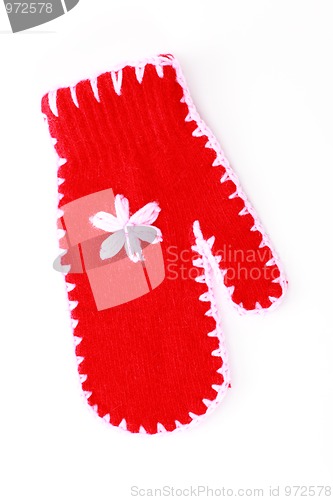Image of red glove