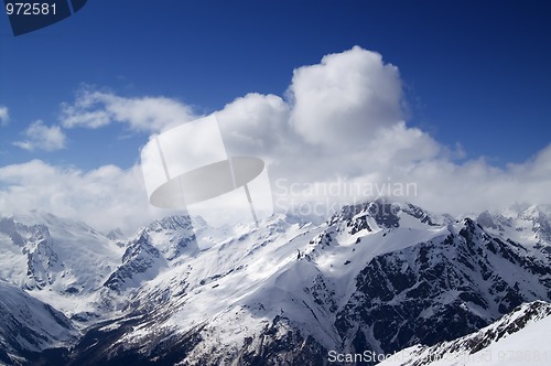 Image of Mountains, Caucasus, Dombay